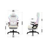 Huzaro Force 4.6 RGB White Mesh Gaming Chair - image 13