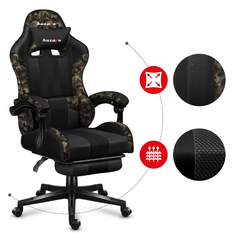 Huzaro Force 4.7 Camo Mesh Gaming Chair - image 15