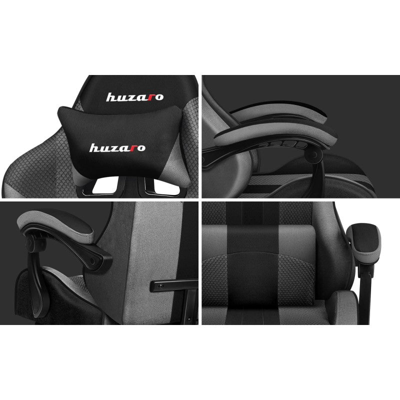 Huzaro Force 4.7 Grey Mesh gaming chair - image 16