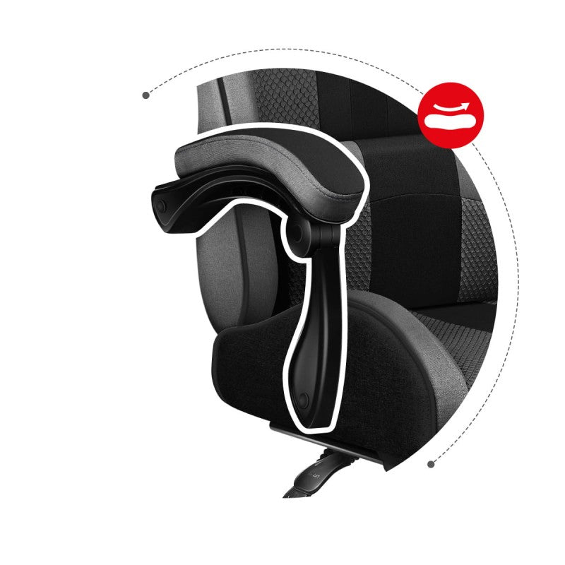 Huzaro Force 4.7 Grey Mesh gaming chair - image 21