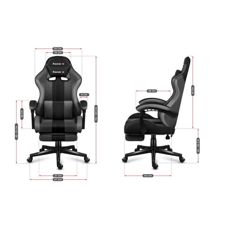 Huzaro Force 4.7 Grey Mesh gaming chair - image 25