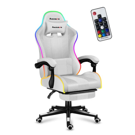 Huzaro Force 4.7 RGB White gaming chair - image 1