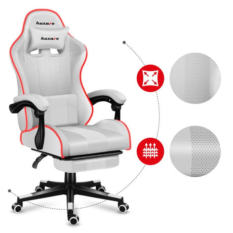 Huzaro Force 4.7 RGB White gaming chair - image 16