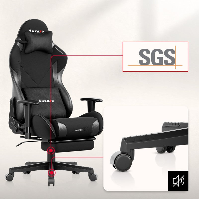 Huzaro Force 5.7 Black carbon gaming chair - image 6