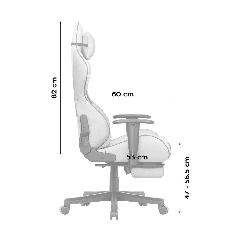 Huzaro Force 5.7 Grey gaming chair - image 16