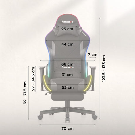 Huzaro Force 5.7 RGB Black gaming chair - image 14