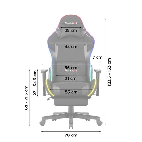 Huzaro Force 5.7 RGB Black gaming chair - image 15