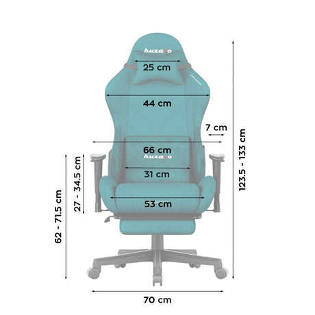 Huzaro Force 5.7 Teal gaming chair - image 21