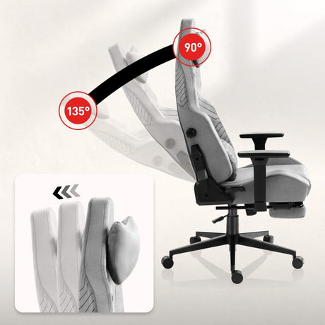 Huzaro Force 8.1 Grey gaming chair - image 5