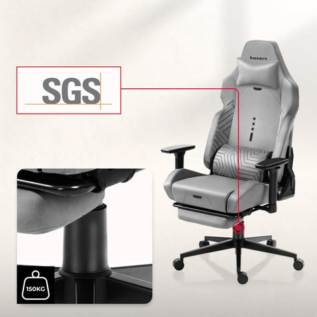Huzaro Force 8.1 Grey gaming chair - image 7