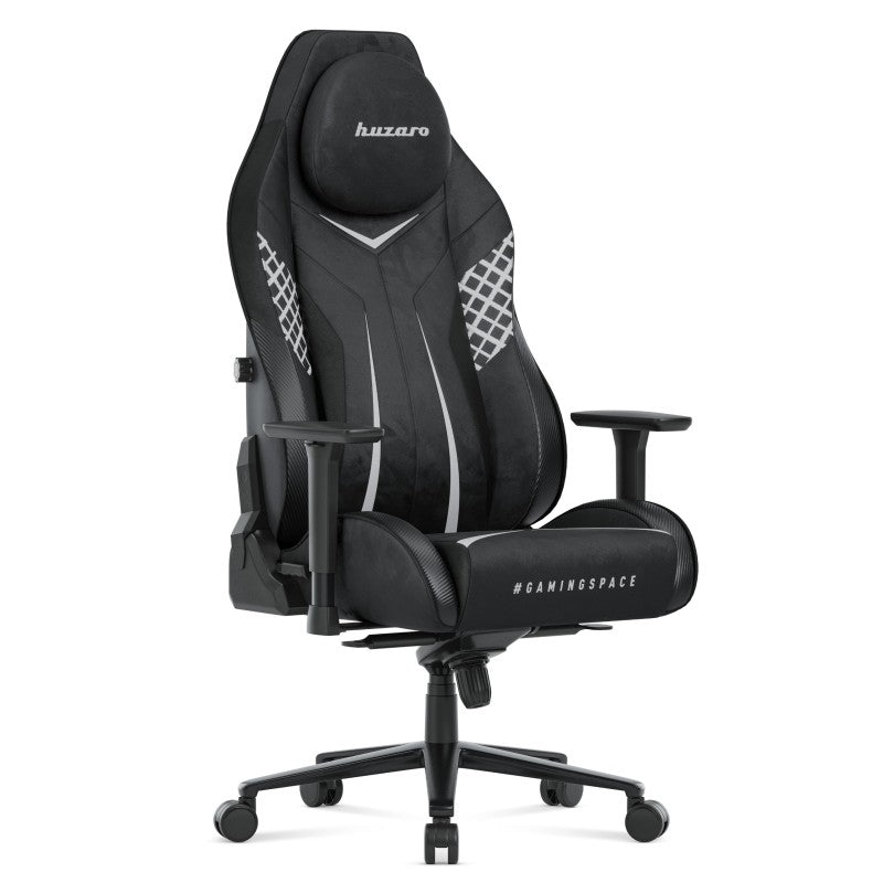 Huzaro Force 8.3 Carbon Black Suede Gaming Chair - image 1