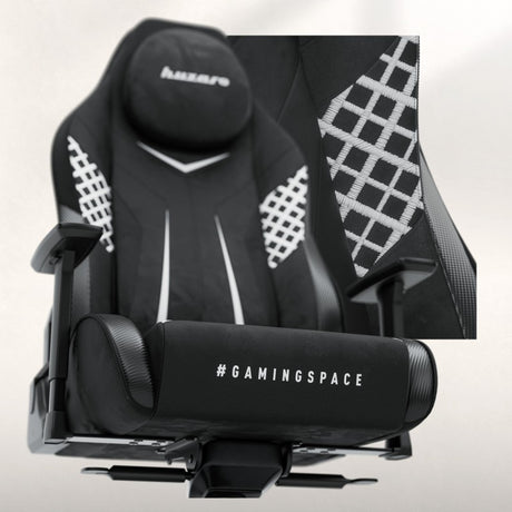 Huzaro Force 8.3 Carbon Black Suede Gaming Chair - image 3