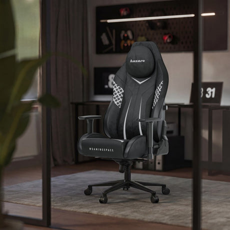 Huzaro Force 8.3 Carbon Black Suede Gaming Chair - image 4