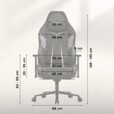 Huzaro Force 8.3 Carbon Black Suede Gaming Chair - image 11