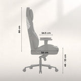 Huzaro Force 8.3 Carbon Black Suede Gaming Chair - image 13