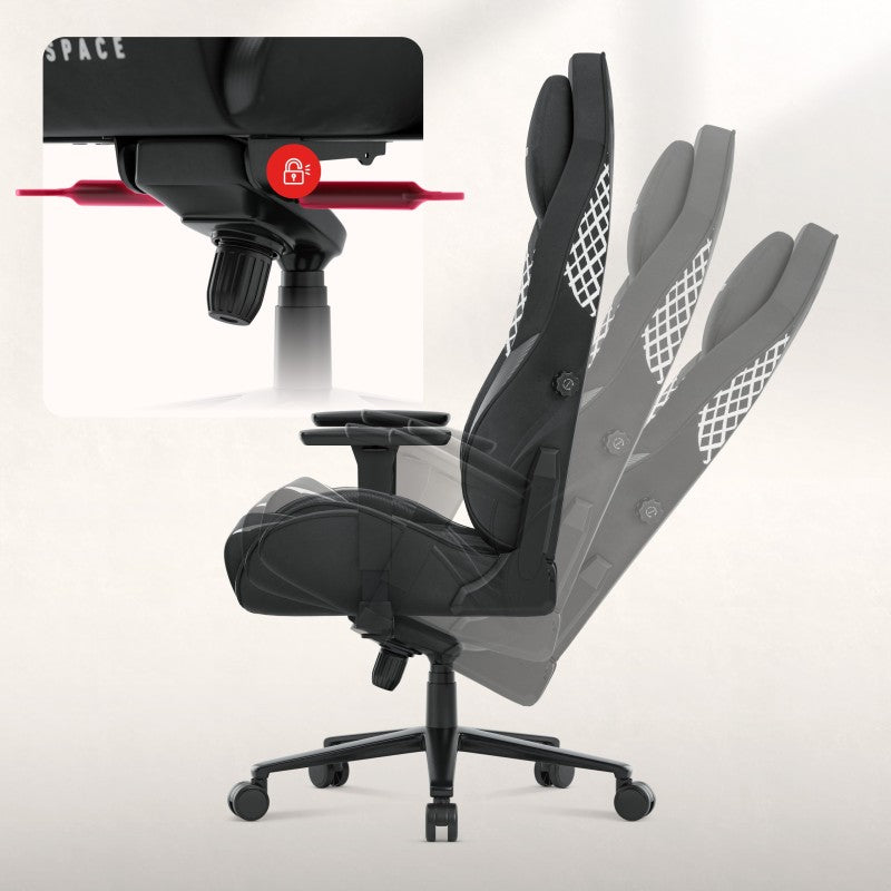 Huzaro Force 8.3 Carbon Black Suede Gaming Chair - image 14
