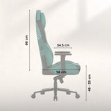 Huzaro Force 8.3 Green Suede Gaming Chair - image 13