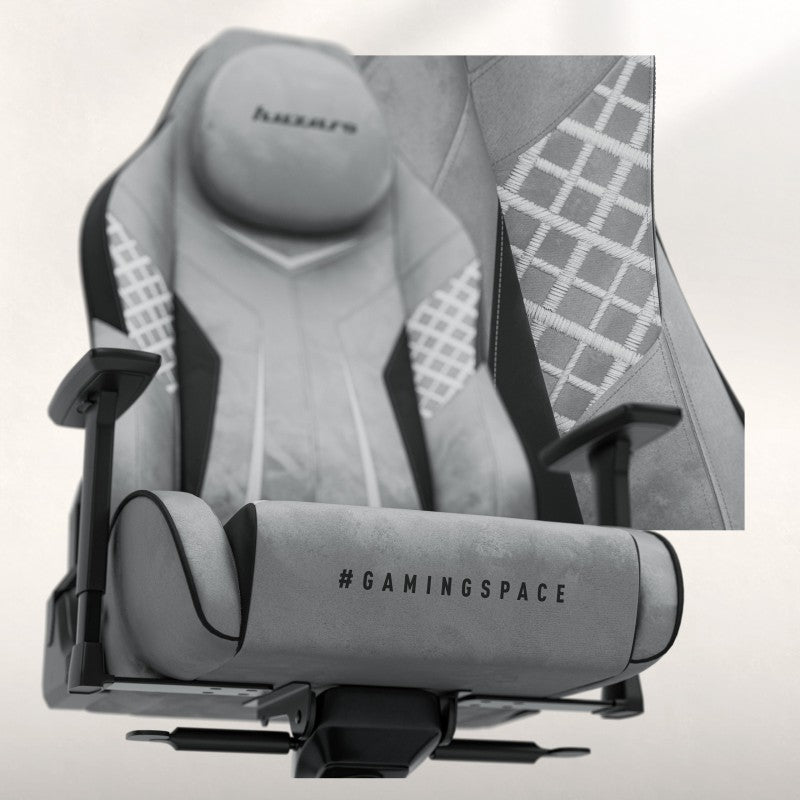 Huzaro Force 8.3 Grey Suede Gaming Chair - image 10