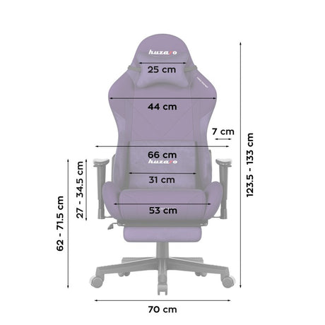 Huzaro Gaming chair Force 5.7 Purple - image 11