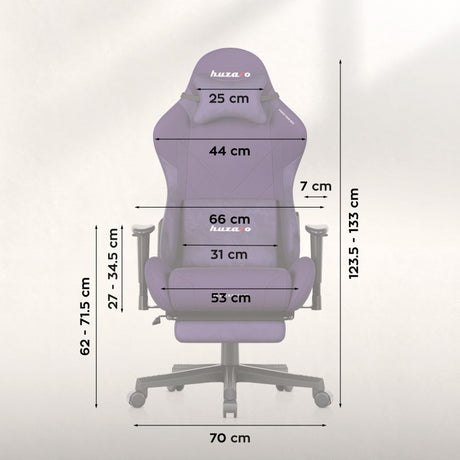 Huzaro Gaming chair Force 5.7 Purple - image 12