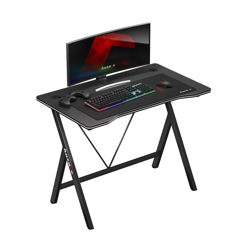 Huzaro Hero 1.4 Black 100 cm gaming desk - image 1
