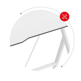 Huzaro Hero 1.4 White 100 cm gaming desk - image 4