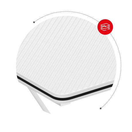 Huzaro Hero 1.4 White 100 cm gaming desk - image 13