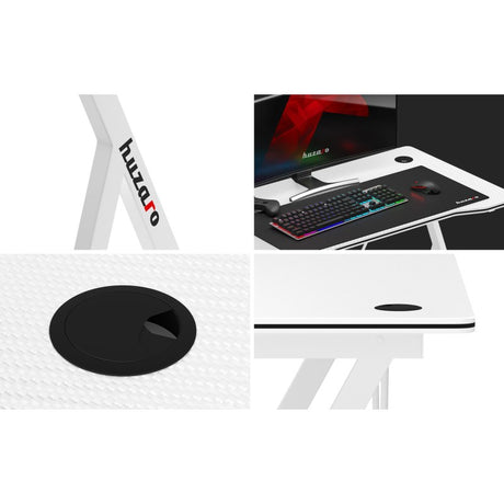 Huzaro Hero 1.4 White 100 cm gaming desk - image 15