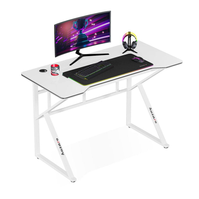 Huzaro Hero 1.6 White 120 cm gaming desk - image 1