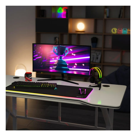 Huzaro Hero 1.6 White 120 cm gaming desk - image 4