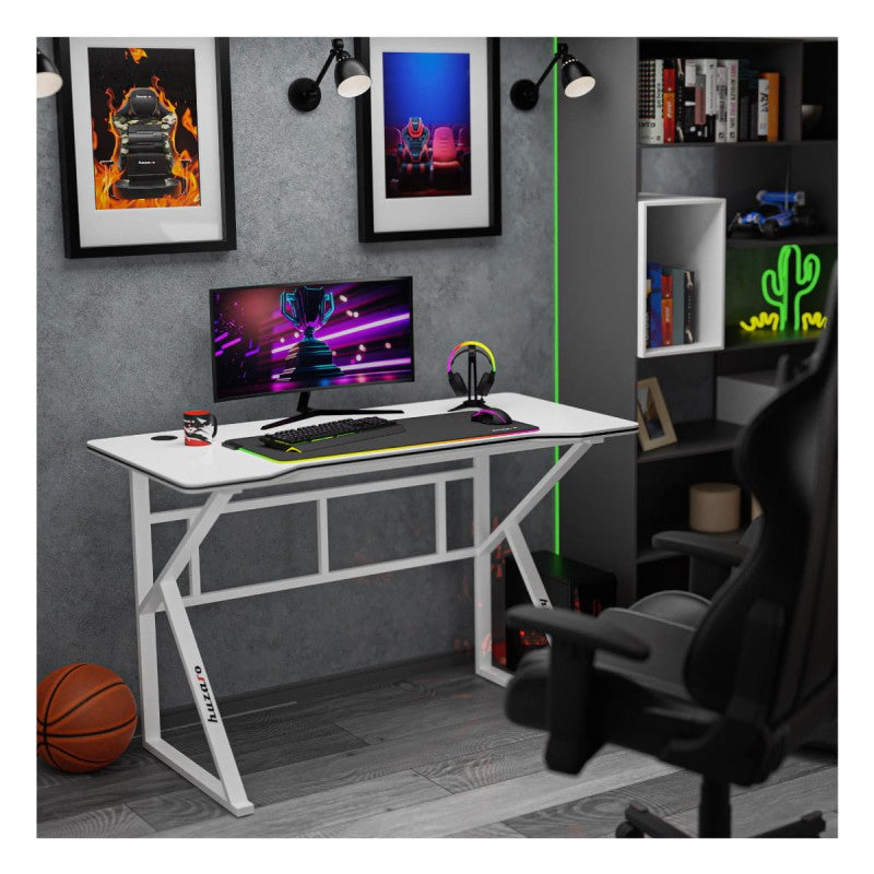Huzaro Hero 1.6 White 120 cm gaming desk - image 7