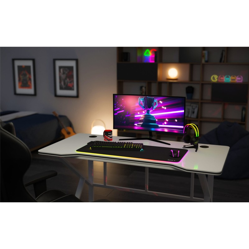 Huzaro Hero 1.6 White 120 cm gaming desk - image 11