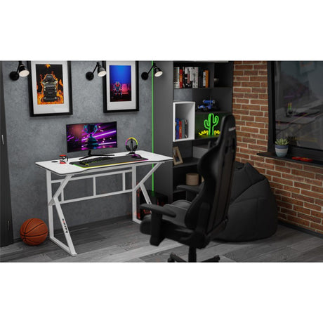 Huzaro Hero 1.6 White 120 cm gaming desk - image 12