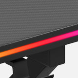 Huzaro Hero 1.7 RGB Black 120 cm gaming desk - image 3