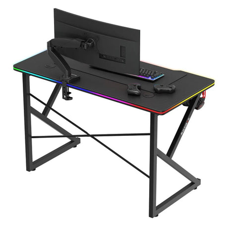 Huzaro Hero 1.7 RGB Black 120 cm gaming desk - image 6