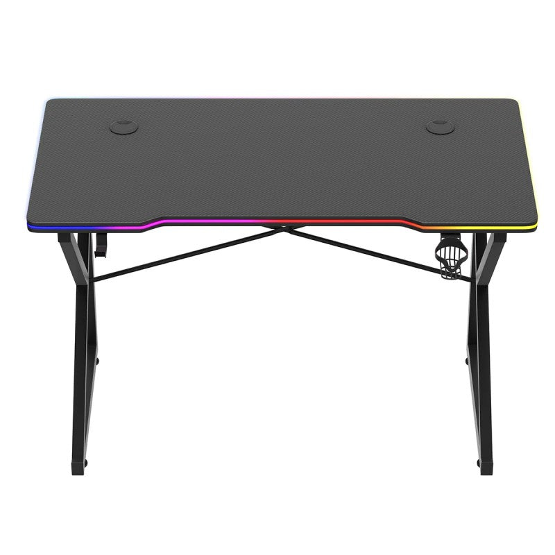 Huzaro Hero 1.7 RGB Black 120 cm gaming desk - image 9