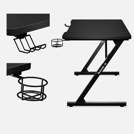 Huzaro Hero 1.8 Black 100 cm gaming desk - image 3