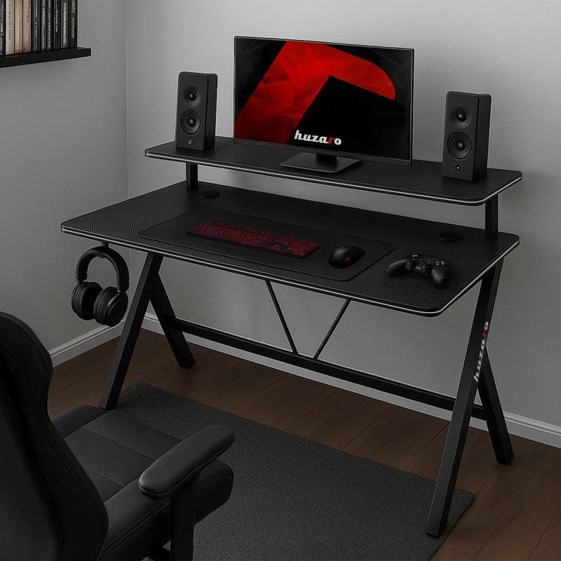 Huzaro Hero 1.9 Black 120 cm gaming desk - image 7