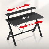 Huzaro Hero 1.9 Black 120 cm gaming desk - image 12