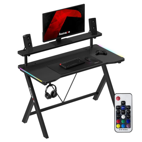 Huzaro Hero 1.9 RGB gaming desk 120 cm - image 1