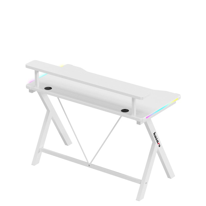 Huzaro Hero 1.9 RGB White 120 cm gaming desk - image 4