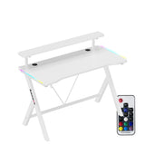 Huzaro Hero 1.9 RGB White 120 cm gaming desk - image 7