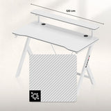 Huzaro Hero 1.9 White 120 cm gaming desk - image 6