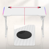 Huzaro Hero 2.3 RGB White 120 cm gaming desk - image 11