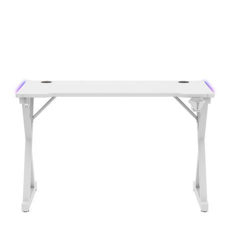 Huzaro Hero 2.3 RGB White 120 cm gaming desk - image 17