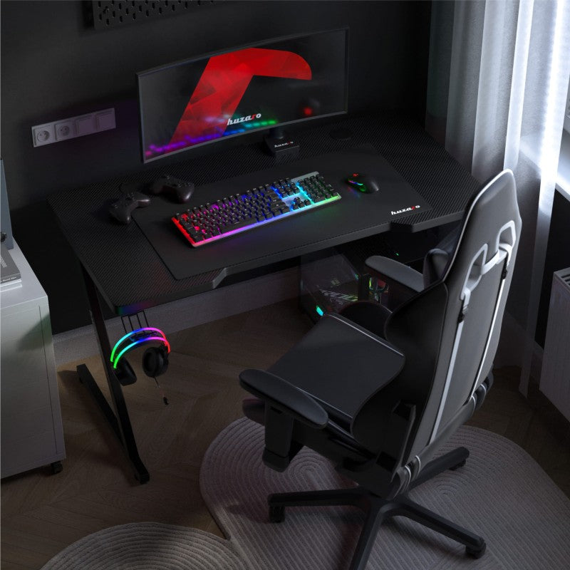Huzaro Hero 2.5 Black 120 cm gaming desk - image 4