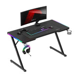 Huzaro Hero 2.5 RGB Black 120 cm gaming desk - image 1