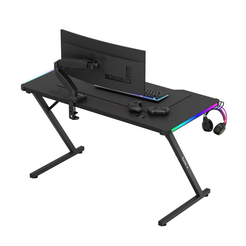 Huzaro Hero 2.5 RGB Black 120 cm gaming desk - image 7