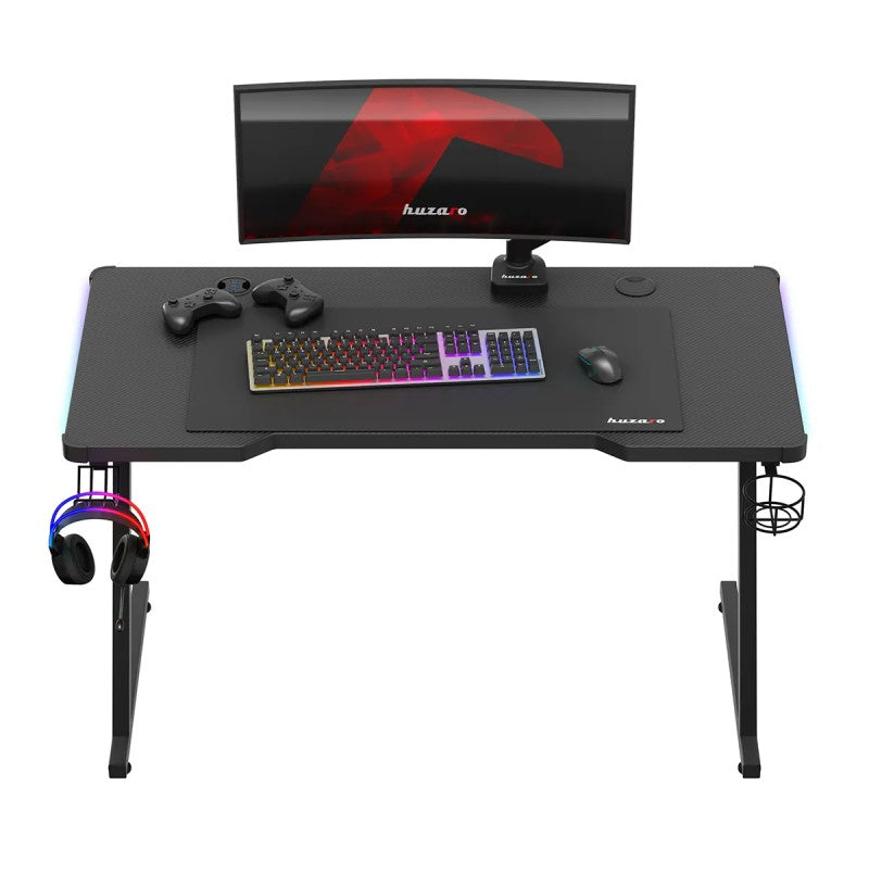 Huzaro Hero 2.5 RGB Black 120 cm gaming desk - image 11