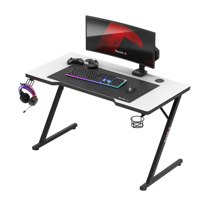 Huzaro Hero 2.5 White 120 cm gaming desk - image 9